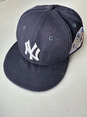 New Era 59FIFTY NY Yankees 2000 Subway Series World Series Patch Hat 7 1/8
